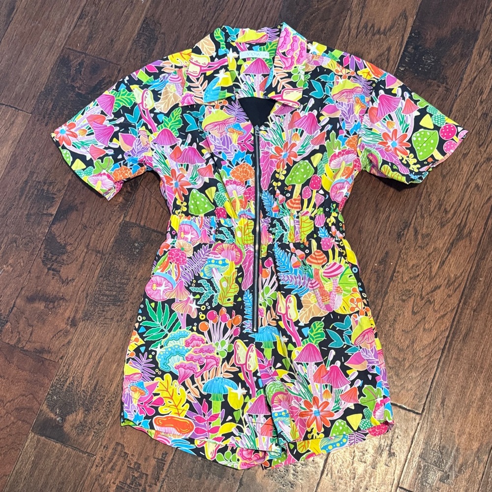 Colorful Floral Jumpsuit